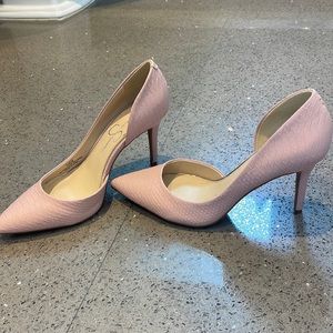 Jessica Simpson blush heels size 7.5